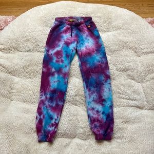 Aviator Nation tie dye sweat pants